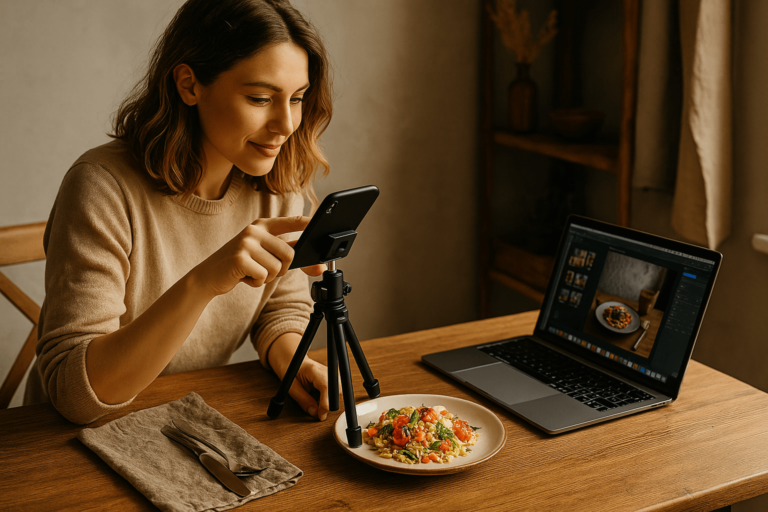 Como Fotografar Suas Receitas para Bombar no Instagram