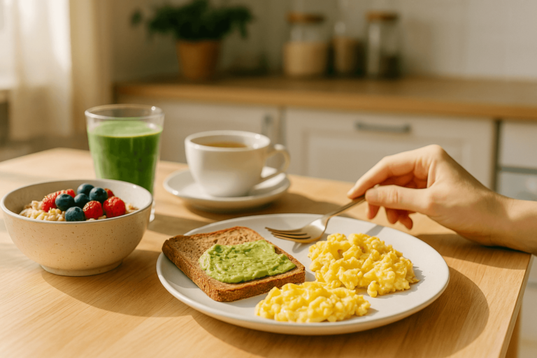 Receitas Saudáveis para o Café da Manhã- Ideias Simples e Rápidas