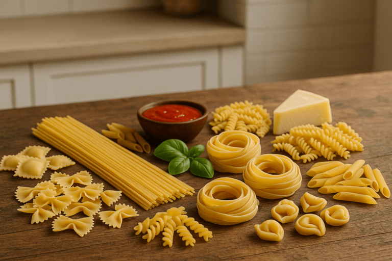 Tipos de Massas- Qual Escolher e Como Usar Cada uma nas Suas Receitas