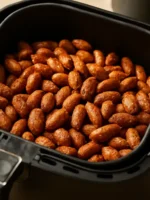 Amendoim salgado na air fryer