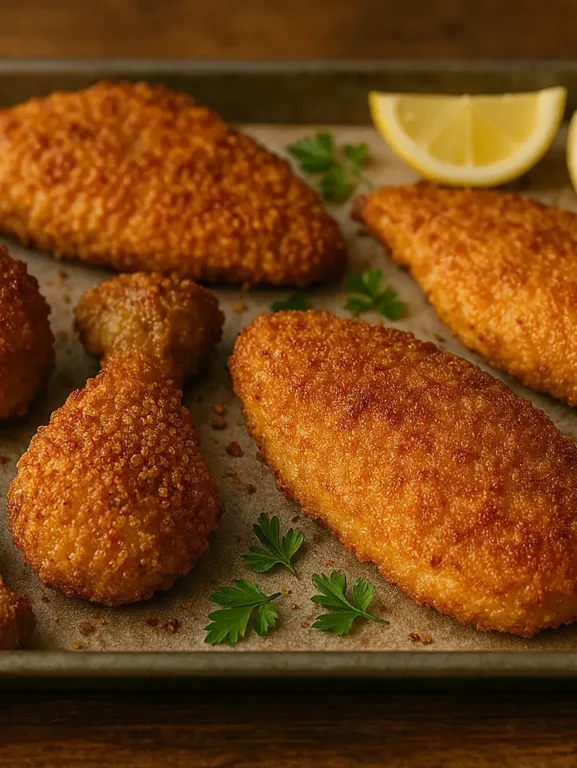 Frango crocante low carb sem gluten