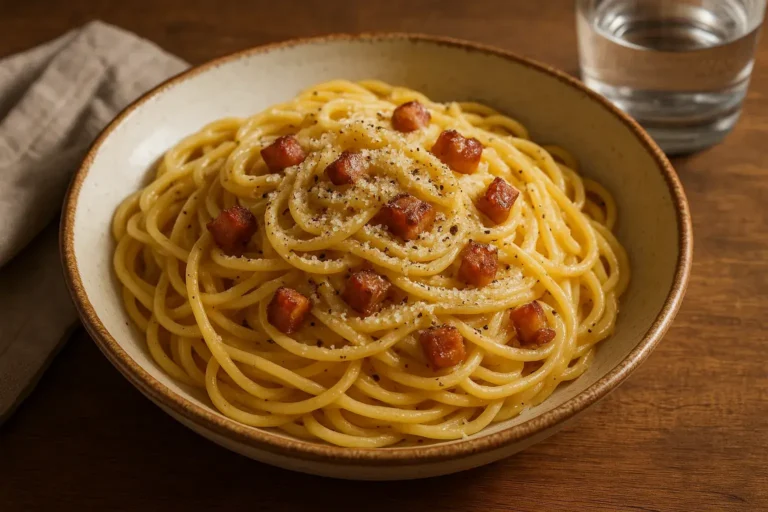 Macarrao a carbonara