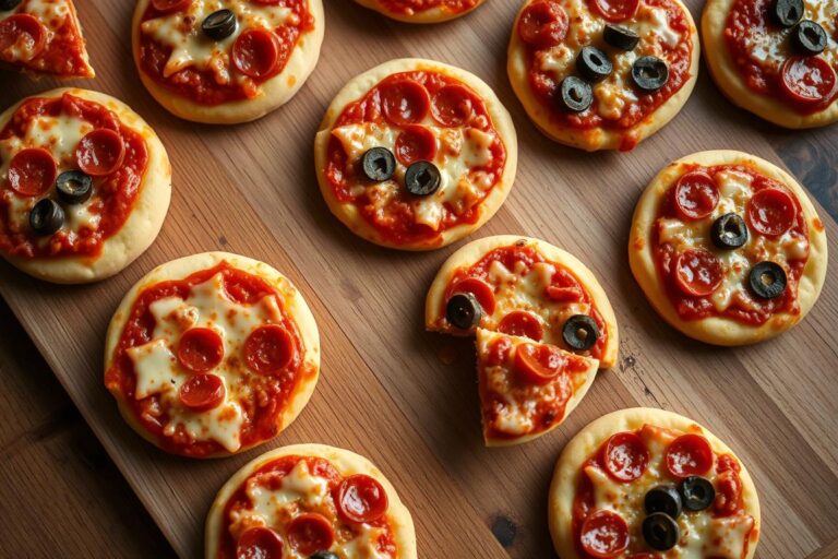 Mini Pizzas Caseiras em 15 Minutos (Massa Pronta ou Caseira Fácil!)