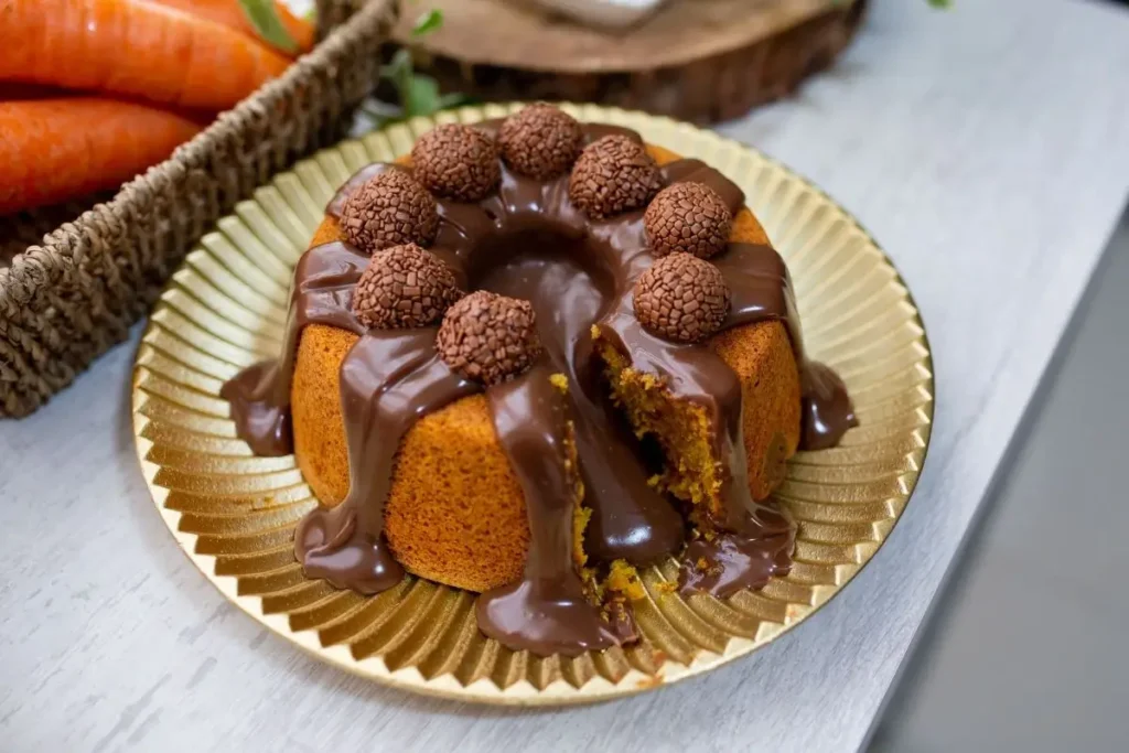 Bolo de cenoura chefe isis
