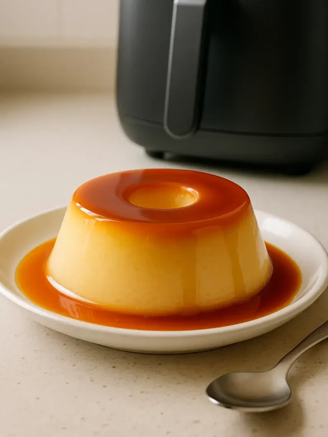 Pudim de Leite Condensado na Air Fryer: Fácil e Rápido