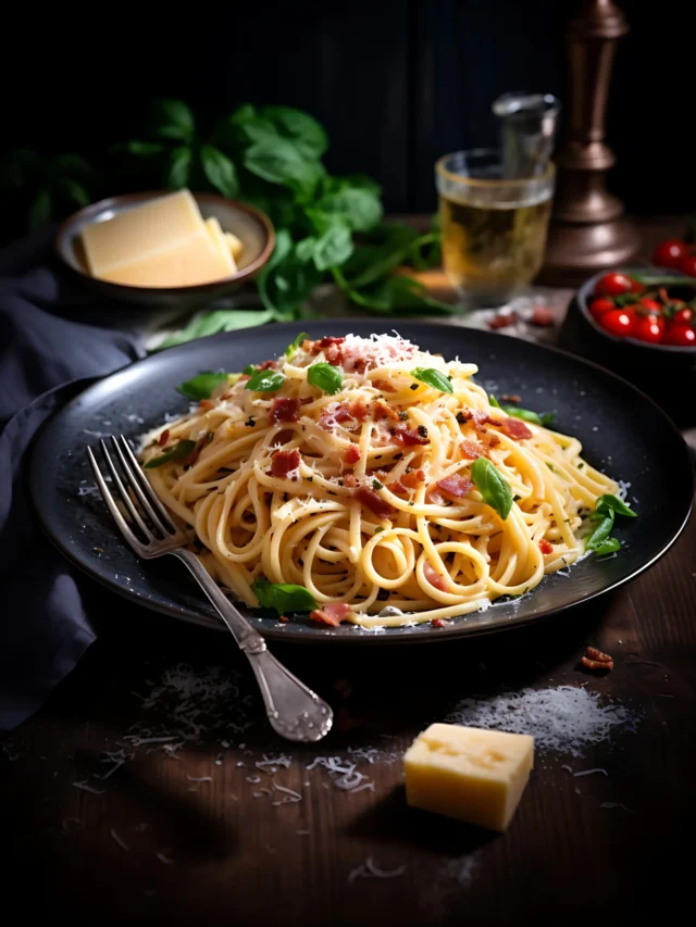 Macarrão a Carbonara Clássico: Fácil e Rápido