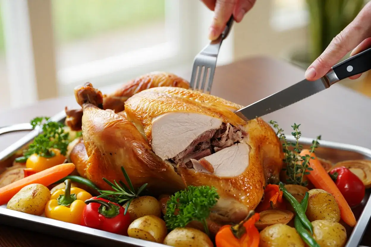 Assados frango assado