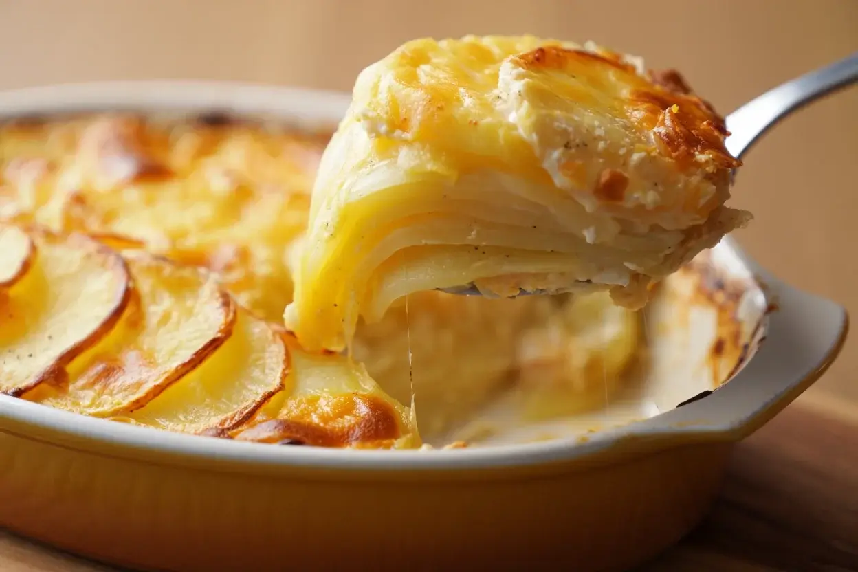 Batata gratinada