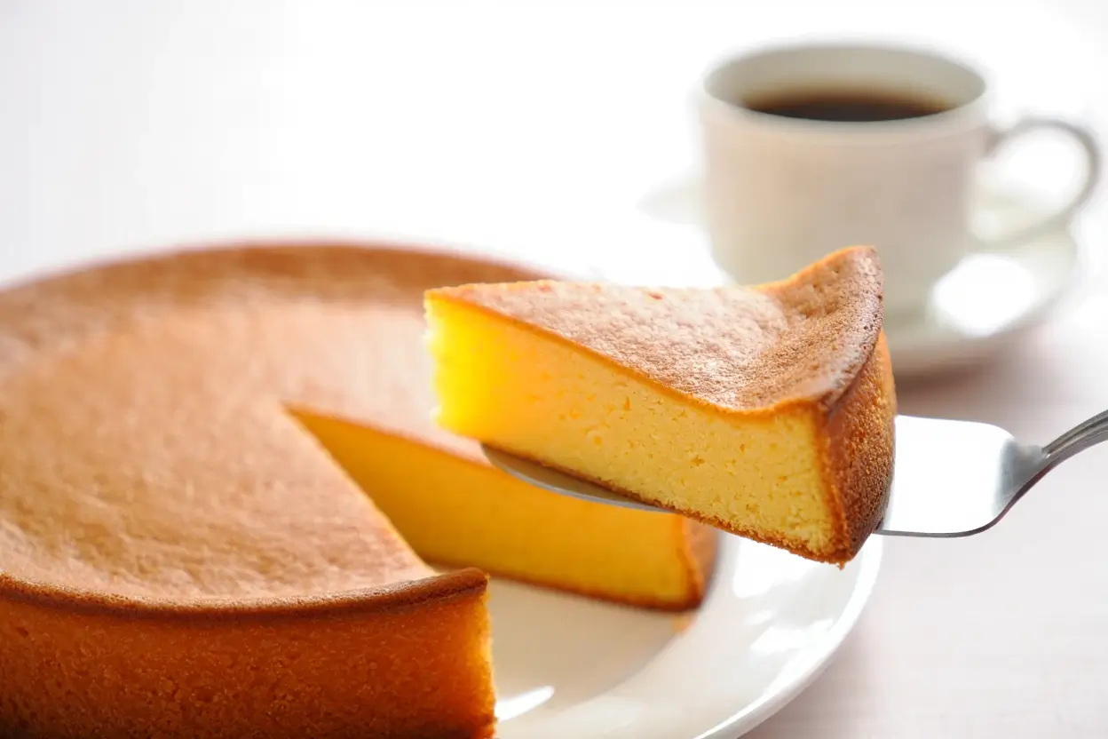 Bolo de fuba cremoso