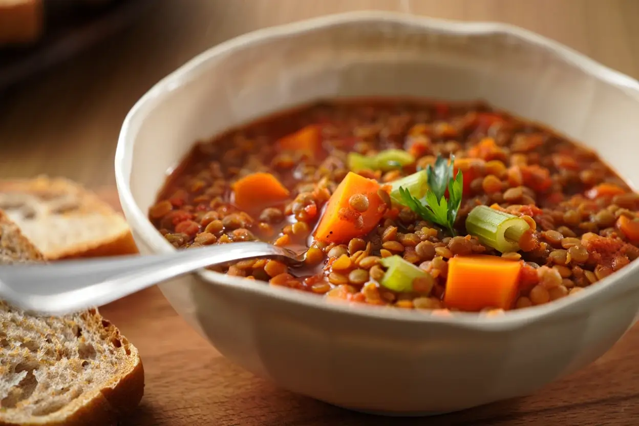Sopa de lentilha