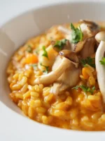 Risoto de cogumelos